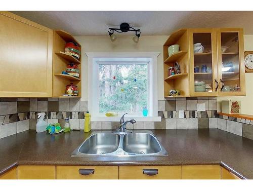 17322 Township Rd 542, Rural Yellowhead County, AB - Indoor Photo Showing Kitchen With Double Sink