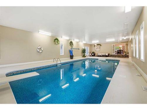 18318 Township Road 534A, Rural Yellowhead County, AB - Indoor Photo Showing Other Room With In Ground Pool