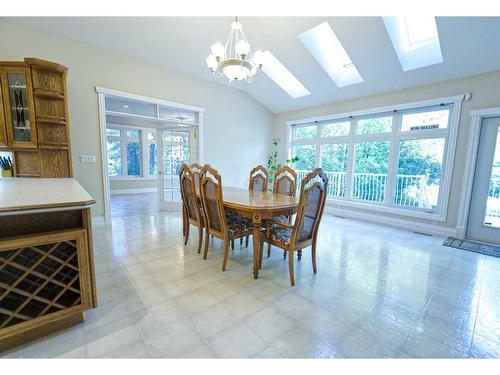 30 Ravine Drive, Whitecourt, AB - Indoor Photo Showing Dining Room