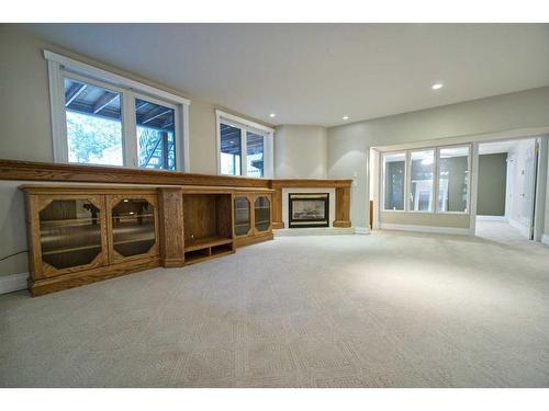 30 Ravine Drive, Whitecourt, AB - Indoor With Fireplace