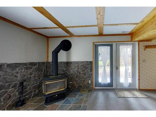 5114 49 Ave, Robb, AB - Indoor Photo Showing Other Room With Fireplace