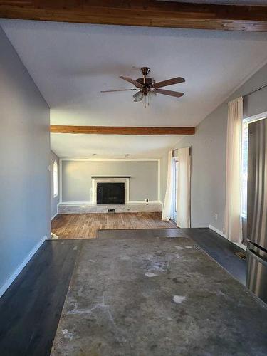 1414 53 Street, Edson, AB - Indoor Photo Showing Other Room With Fireplace