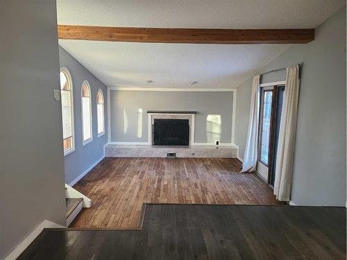 1414 53 Street, Edson, AB - Indoor Photo Showing Other Room With Fireplace