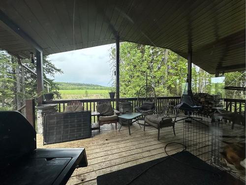 123083 Township Road 593A, Rural Woodlands County, AB - Outdoor With Deck Patio Veranda With Exterior