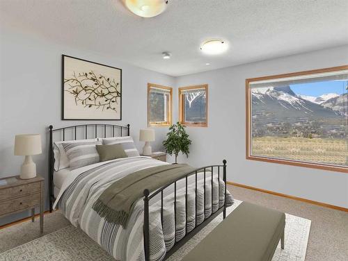 119 Benchlands Terrace, Canmore, AB - Indoor Photo Showing Bedroom