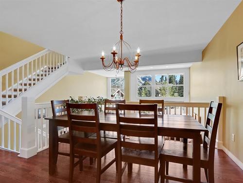 30 Antelope, Banff, AB - Indoor Photo Showing Dining Room