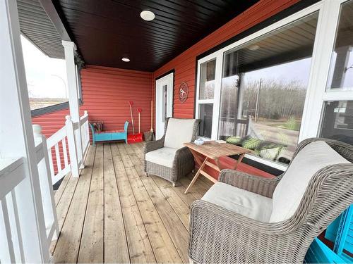 4513 Spruce Avenue, Boyle, AB - Outdoor With Deck Patio Veranda With Exterior