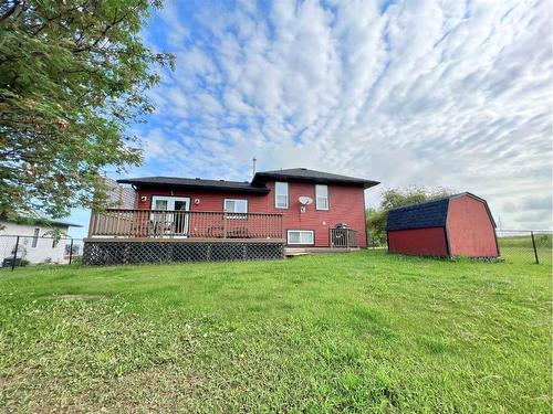 4513 Spruce Avenue, Boyle, AB - Outdoor With Deck Patio Veranda With Exterior