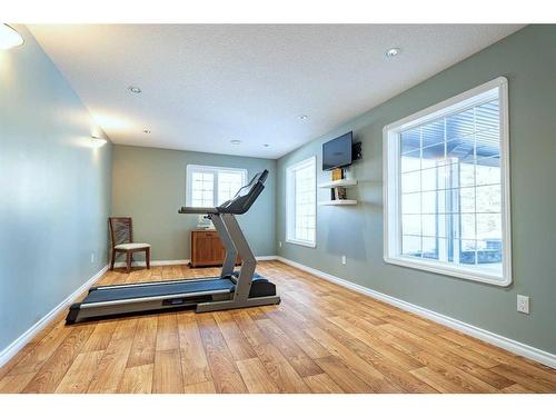 590083 Range Road 114, Rural Woodlands County, AB - Indoor Photo Showing Gym Room