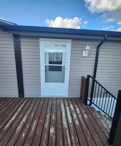 414 10 Street, Fox Creek, AB - Outdoor With Deck Patio Veranda With Exterior