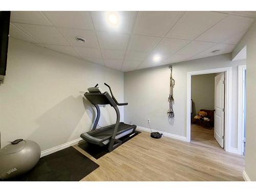 53425A Range Road 175, Rural Yellowhead County, AB - Indoor Photo Showing Gym Room