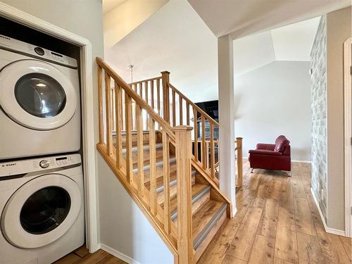 110 Poplar Drive, Whitecourt, AB - Indoor Photo Showing Laundry Room