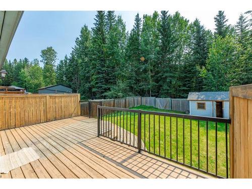 189 Sitar Crescent, Hinton, AB - Outdoor With Deck Patio Veranda With Backyard