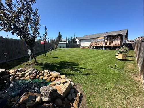 66 Cedar Heights, Whitecourt, AB - Outdoor With Deck Patio Veranda With Backyard