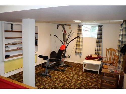 18231 Township Road 542, Rural Yellowhead County, AB - Indoor Photo Showing Gym Room