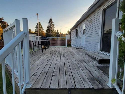 4025 6A Avenue, Edson, AB - Outdoor With Deck Patio Veranda With Exterior