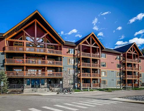 121-300 Palliser Lane, Canmore, AB - Outdoor With Balcony With Facade