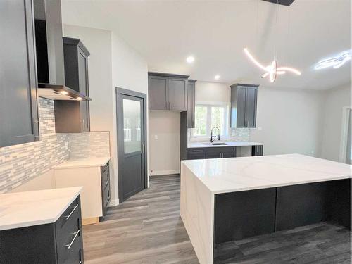 46-654036 Range Road 222, Rural Athabasca County, AB - Indoor Photo Showing Kitchen With Upgraded Kitchen