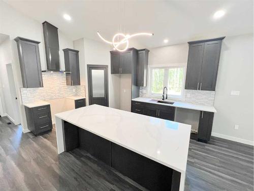 46-654036 Range Road 222, Rural Athabasca County, AB - Indoor Photo Showing Kitchen With Upgraded Kitchen