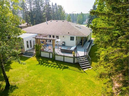 34 Ravine Drive, Whitecourt, AB - Outdoor With Deck Patio Veranda