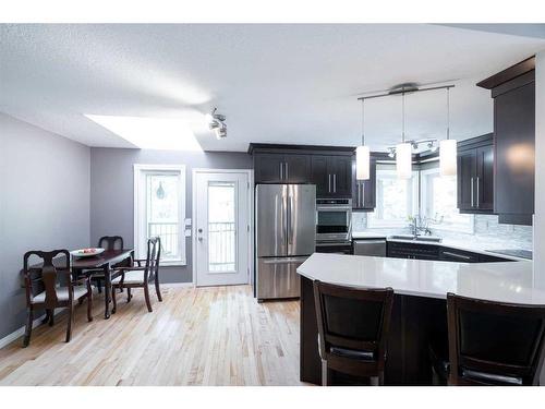 34 Ravine Drive, Whitecourt, AB - Indoor Photo Showing Kitchen With Upgraded Kitchen