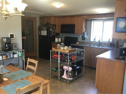 26 Gunderson Drive, Whitecourt, AB - Indoor Photo Showing Kitchen With Double Sink