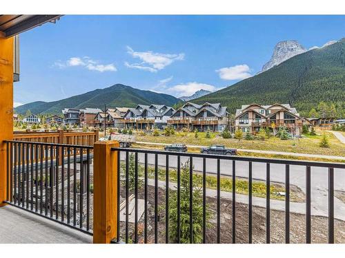 1308 Three Sisters Parkway, Canmore, AB - Outdoor With Balcony With View