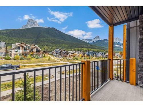 1308 Three Sisters Parkway, Canmore, AB - Outdoor With Balcony With View