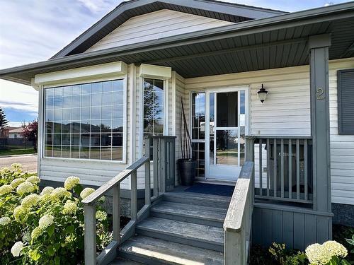 2 Allan Crescent, Whitecourt, AB - Outdoor With Deck Patio Veranda