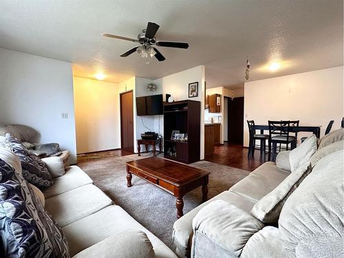 4705 46 Avenue, Mayerthorpe, AB - Indoor Photo Showing Living Room