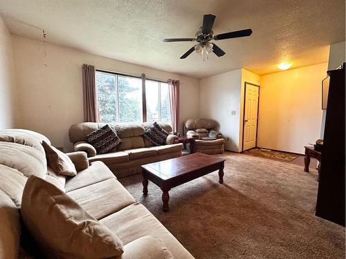 4705 46 Avenue, Mayerthorpe, AB - Indoor Photo Showing Living Room