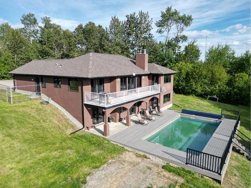 18321 Highway 16 E, Rural Yellowhead County, AB - Outdoor With In Ground Pool