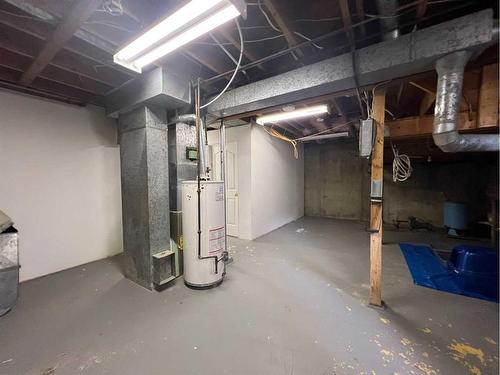 5004 52Nd Avenue, Peers, AB - Indoor Photo Showing Basement