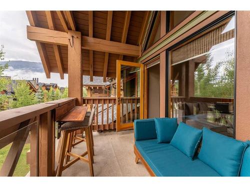 316-106 Stewart Creek Landing, Canmore, AB - Outdoor With Deck Patio Veranda With Exterior