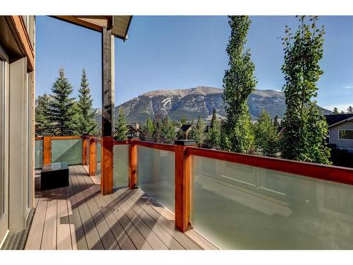 220 Miskow Close, Canmore, AB - Outdoor With Deck Patio Veranda