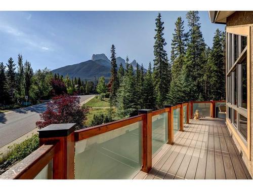 220 Miskow Close, Canmore, AB - Outdoor With Deck Patio Veranda