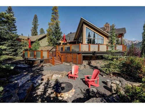 220 Miskow Close, Canmore, AB - Outdoor With Deck Patio Veranda