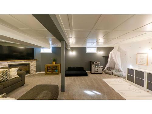 77 Feero Drive, Whitecourt, AB - Indoor Photo Showing Basement