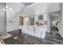 203-3000A Stewart Creek Drive, Canmore, AB  - Indoor Photo Showing Kitchen With Upgraded Kitchen 