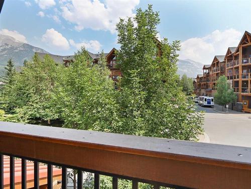 204-505 Spring Creek Drive, Canmore, AB - Outdoor With Balcony