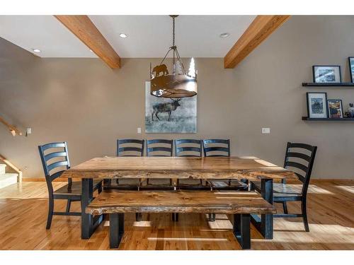 108-102 Armstrong Place, Canmore, AB - Indoor Photo Showing Dining Room