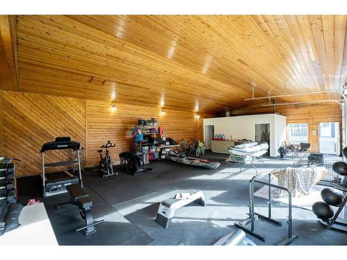 59 Ravine Drive, Whitecourt, AB - Indoor Photo Showing Garage