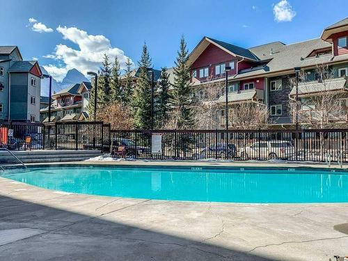 102-107 Montane Road, Canmore, AB - Outdoor With In Ground Pool