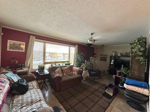 104A Cheviot Drive, Hinton, AB - Indoor Photo Showing Living Room