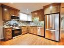 523 Boutin Avenue, Hinton, AB  - Indoor Photo Showing Kitchen With Stainless Steel Kitchen 