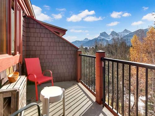 404-743 Railway Avenue, Canmore, AB - Outdoor With Deck Patio Veranda With Exterior