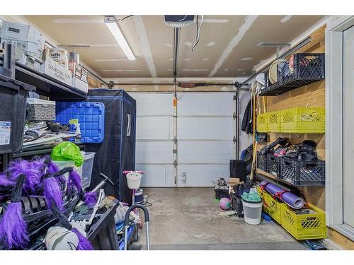 516-1080B Cougar Creek Drive Se, Canmore, AB - Indoor Photo Showing Garage