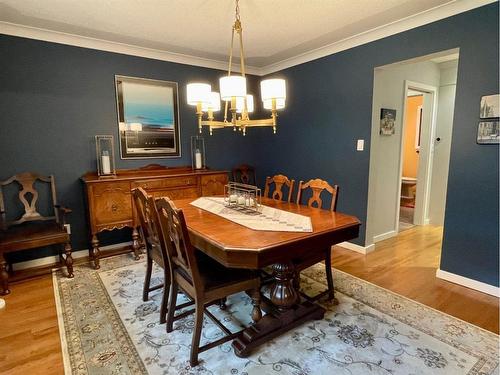 29 Ravine Drive, Whitecourt, AB - Indoor Photo Showing Dining Room