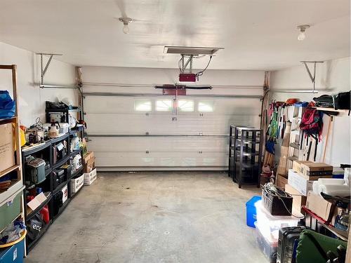 122 Wilson Avenue, Hinton, AB - Indoor Photo Showing Garage