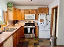 122 Wilson Avenue, Hinton, AB  - Indoor Photo Showing Kitchen With Double Sink 